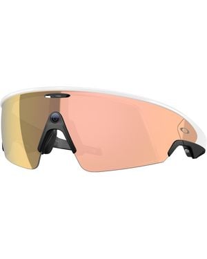 Oakley Meta Ow8001 Vanguard 800108 Smart Glasses O_Matter Geometric Mirror Prizm - Black