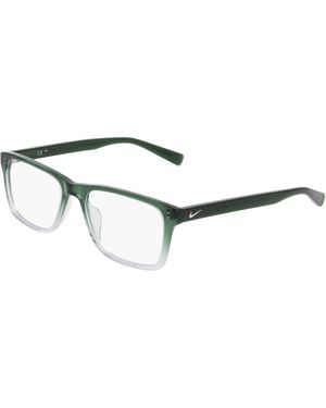 Nike 1000Y 313 Optical Frames Acetate Squared Normal - Black