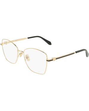 Ferragamo Sf2242 712 Optical Frames Metal Squared Normal - Black