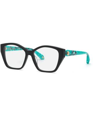 Roberto Cavalli Vrc164M 700Y Optical Frames Acetate Geometric - Black