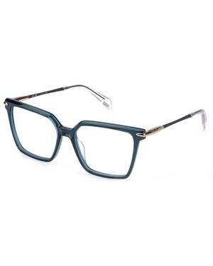 Police Vplr14 Jade 2 03Ge Optical Frames Acetate Squared - Black