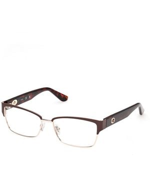 Guess Gu50383 49 Optical Frames Metal Squared Normal - Black