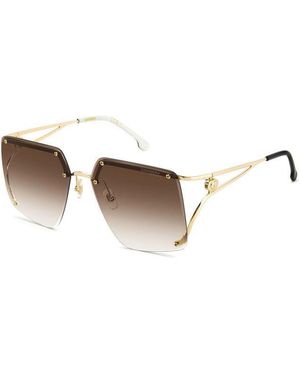 Carrera 3041/S Fg4/Ha Sunglasses Metal Squared Normal Shaded - Black