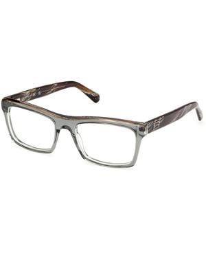 Guess Gu50452 96 Optical Frames Acetate Squared Normal - Black