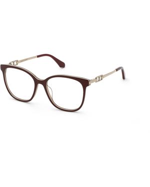 Twinset Vtw132 0Tac Optical Frames Acetate Squared - Black