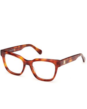 MAX&Co. Mo5187 053 Optical Frames Acetate Squared Normal - Black