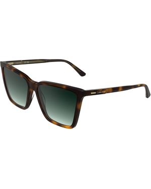 Calvin Klein Ck26506S 235 Sunglasses Acetate Butterfly Normal - Black