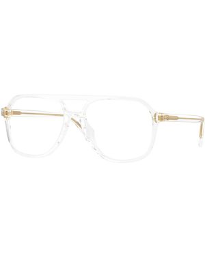 Versace Ve3397U 148 Optical Frames Acetate Squared Normal - Black