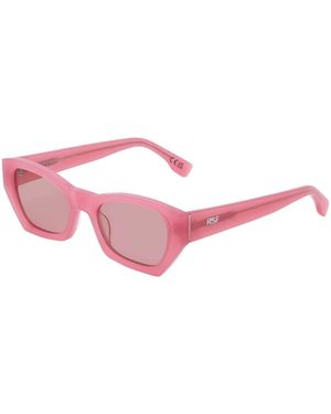 Retrosuperfuture A98 Amata Estate Fragola Sunglasses Acetate Squared - Pink