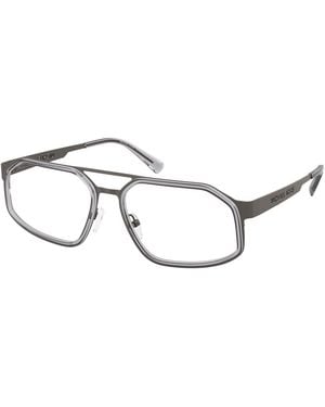 Michael Kors Mk3111 Bristol 1022 Optical Frames Metal Transparent Geometric Normal - Black