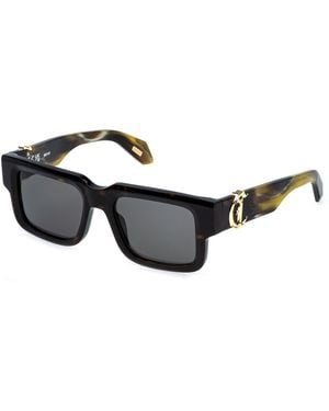 Just Cavalli Sjc141V 722Y Sunglasses Acetate Squared Normal - Black