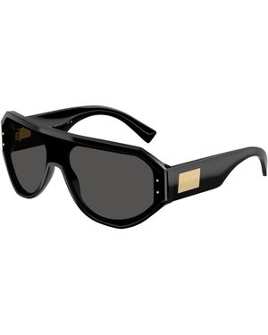 Dolce & Gabbana Dg4481 501/87 Sunglasses Acetate Pilot Normal - Black