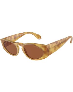 Giorgio Armani Ar8216 597973 Sunglasses Acetate Squared Normal - Black