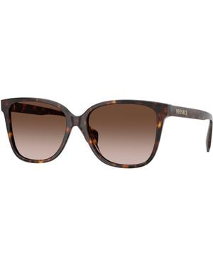 Versace Ve4523 108/13 Sunglasses Acetate Butterfly Normal Nuanced - Black