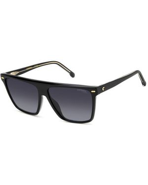 Carrera 3027/S 807/9O Sunglasses Acetate Squared Normal Shaded - Black
