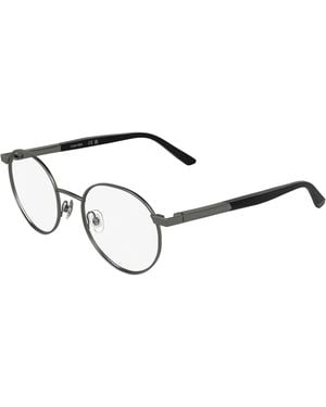Calvin Klein Ck25112 070 Optical Frames Metal Round Normal - Black