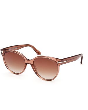 Tom Ford Ft1311 Tallulah-02 45F Sunglasses Acetate Round Normal - Black
