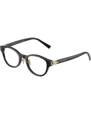 Tiffany & Co. Tf2273D 8001 Optical Frames Acetate Round Normal - Black