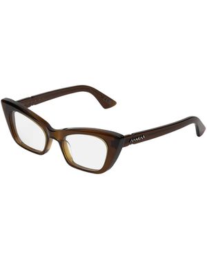 Marni 83K Nezia Optical Frames Acetate Cat Eye - Black