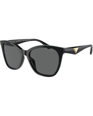 Emporio Armani Ea4222U 501787 Sunglasses Acetate Butterfly Normal - Black