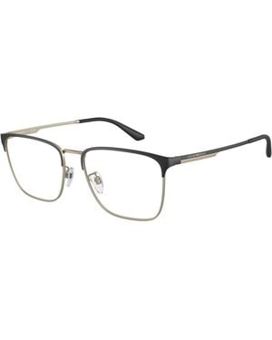 Emporio Armani Ea1146D 3061 Optical Frames Metal Transparent Pillow Normal - Black