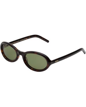 Retrosuperfuture 4Ok Cherry Sunglasses Acetate Geometric Normal - Green