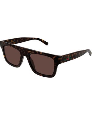 Gucci Gg2235S 002 Sunglasses Injected Squared - Black
