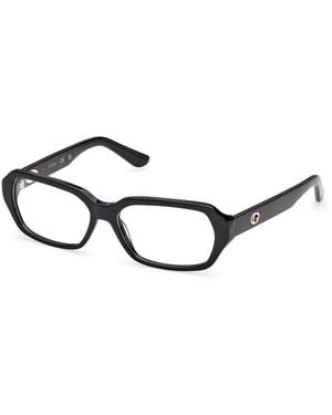 Guess Gu50380 1 Optical Frames Acetate Geometric Normal - Black