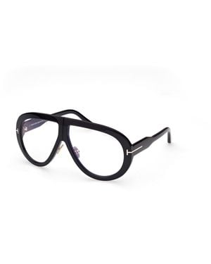 Tom Ford Ft0836 Troy 001 Sunglasses Acetate Pilot Normal - Black