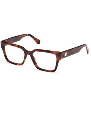 MAX&Co. Mo5179 052 Optical Frames Acetate Squared Normal - Black