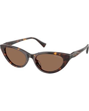 Ralph Lauren Ra5352U 500373 Sunglasses Acetate Cat Eye Normal - Black