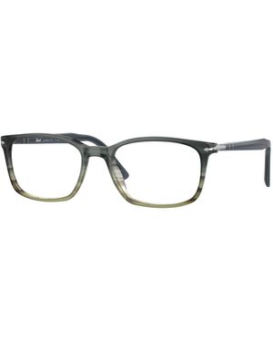 Persol Po3189V 1012 Optical Frames Acetate Transparent Squared Normal - Black