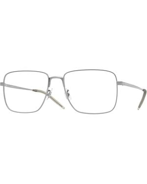 Oliver Peoples Ov1374T Welston 5036 Optical Frames Titanium Transparent Squared Normal - Black
