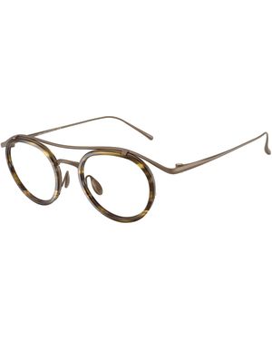 Giorgio Armani Ar5166T 3429 Optical Frames Titanium Transparent Pantos Normal - Black