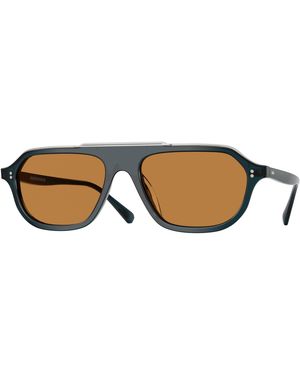 Oliver Peoples Ov5613Su Estin 181953 Sunglasses Acetate Geometric Normal - Black
