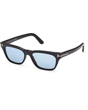 Tom Ford Ft1362 Penn-02 01V Sunglasses Acetate Squared Normal - Black