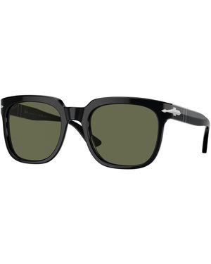 Persol Po3323S 95/58 Sunglasses Acetate Squared Polarized - Green