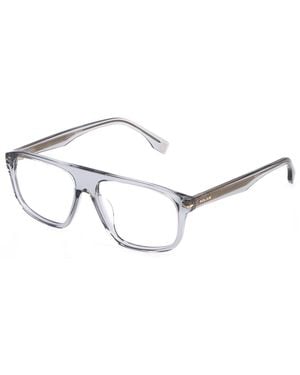 Police Vplq65 Champ 12 04G0 Optical Frames Acetate Squared - Black