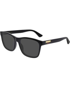 Gucci Gg0746S 001 Sunglasses Injected Squared Normal - Black