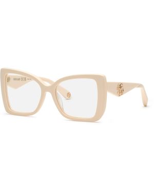 Roberto Cavalli Vrc111 09X7 Optical Frames Acetate Butterfly - Black