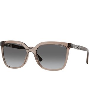 Vogue Eyewear Vo5633Sb 294011 Sunglasses Nylon Squared Normal Shaded - Black