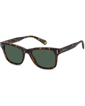 Polaroid Pld 6206/S 086/Uc Sunglasses Polycarbonate Squared Polarized - Green