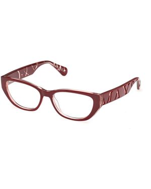 MAX&Co. Mo5224 066 Optical Frames Injected Round Normal - Black