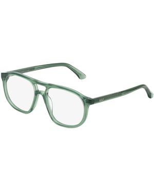 Retrosuperfuture 49O Numero 127 Salvia Optical Frames Acetate Squared - Black