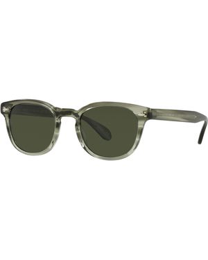 Oliver Peoples Ov5036S Sheldrake Sun 170552 Sunglasses Acetate G15 Pantos Normal - Black