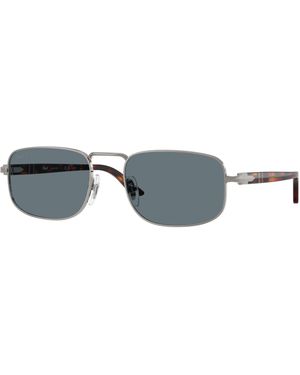 Persol Po1027S 513/3R Sunglasses Metal Pillow Polarized - Black