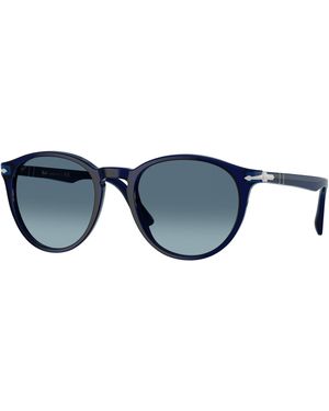 Persol Po3152S 181/Q8 Sunglasses Acetate Round Normal Nuanced - Black