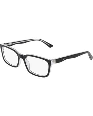 Nike 7181 010 Optical Frames Acetate Squared Normal - Black