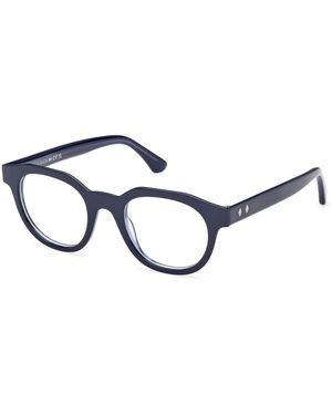 Web We5461 092 Optical Frames Acetate Round Normal - Black