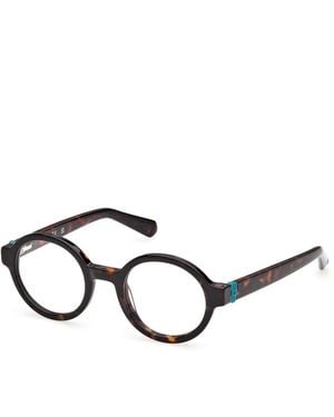 Guess Gu50394 52 Optical Frames Acetate Round Normal - Black